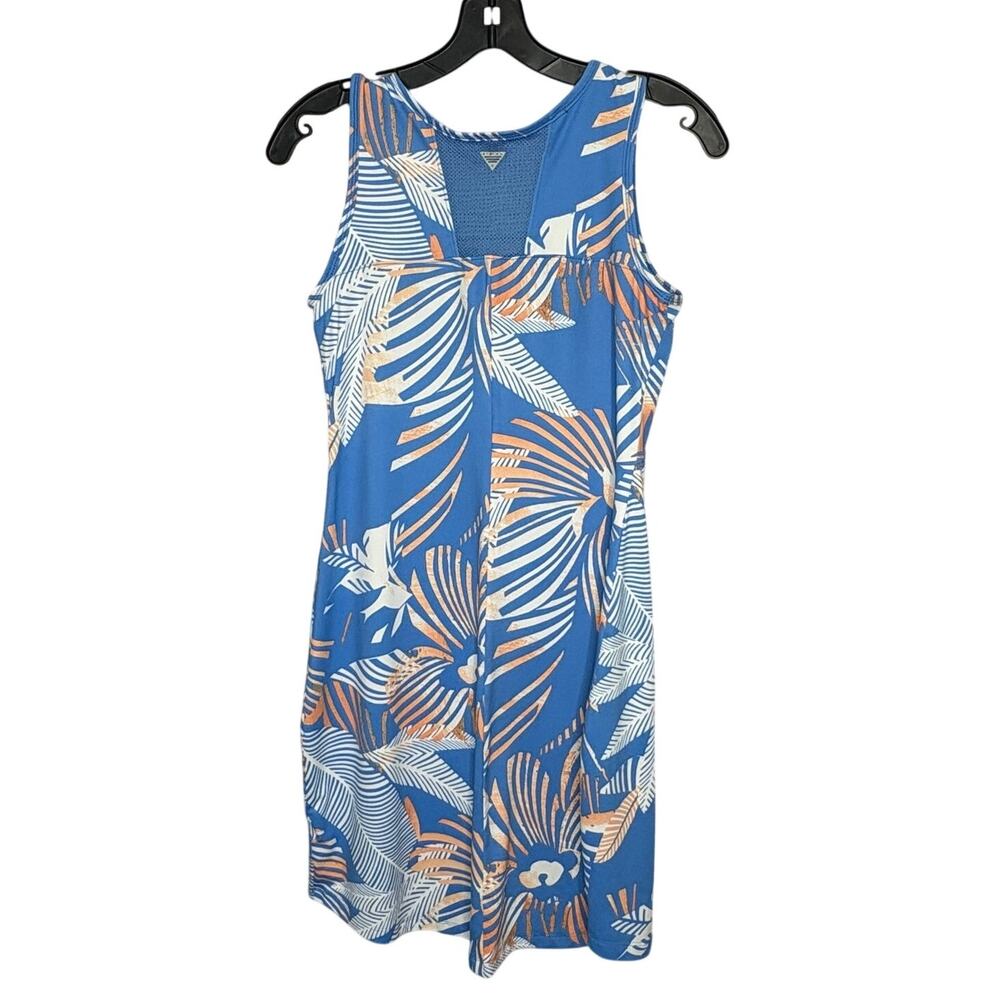 Columbia Sleeveless PFG Sporty Athletic Midway Bay Omni Freeze Dress Size Small